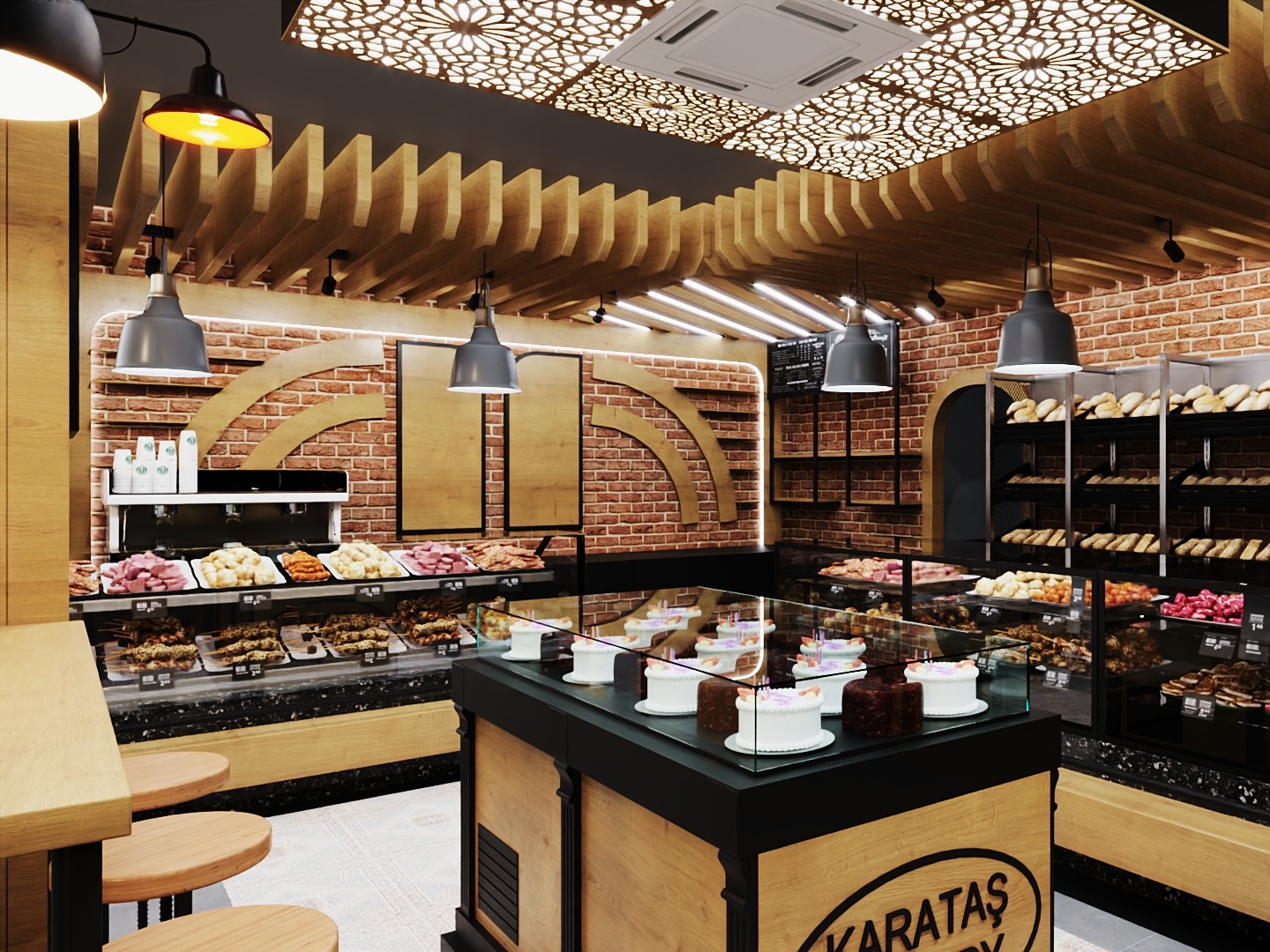 Konditorei Und Bäckereidesign